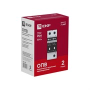 Ограничитель импульсных напряжений EKF ОПВ-C/2P In