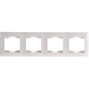 Вертикальная четырехместная рамка Volsten V01-22-A42-M Violet