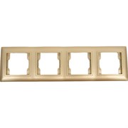 Четырехместная рамка Volsten V01-26-A41-M Dorado Violet