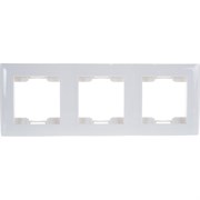 Вертикальная трехместная рамка Volsten V01-21-A32-M Violet