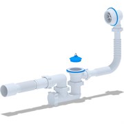 Плоский слив-перелив для ванны АНИ пласт ЕМ701