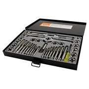 Набор метчиков и плашек Wiederkraft WDK-DTI3040