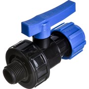 Разъемный компрессионный кран ПОЛИТЭК ТПК-АКВА