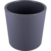 Горшок для цветов Полимербыт Genius 2.5л, d157, h156мм, серый