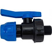 Разъемный шаровой ПНД кран TEBO 017032301