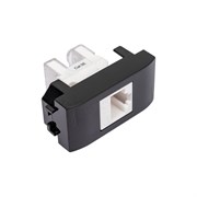 Одноместная компьютерная розетка DKC Brava