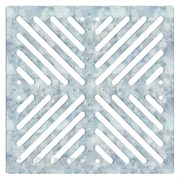 Штампованная оцинкованная решетка Aquastok 549133