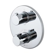 Термостатический встраиваемый смеситель для ванны и душа Lemark Йети с 3-функц. дивертором, без аксессуар