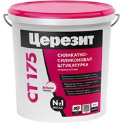 Силикатно-силиконовая штукатурка Церезит Короед CT 175