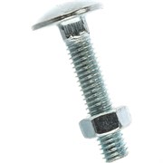 Оцинкованный болт Европартнер M5х25 DIN603 4 шт.