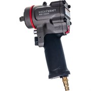 Компактный пневматический ударный гайковерт Wiederkraft 1/2", 1200 Нм, 119 мм