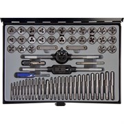 Набор метчиков и плашек Wiederkraft М3-12 и 4-40 - 1/8NPT27