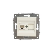 Механизм компьютерной 1-местной розетки rj45 OVIVO CAT6