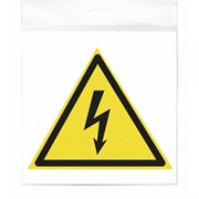 Наклейка Контур Лайн Опасность поражения электротоком
