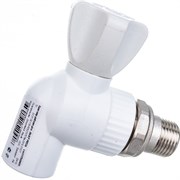 Угловой шаровый кран для радиатора Lammin PREMIUM