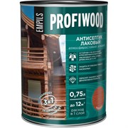 Лаковый тонирующий атмосферостойкий алкидный антисептик Profiwood 67038