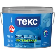 Интерьерная вододисперсионная краска ТЕКС профи