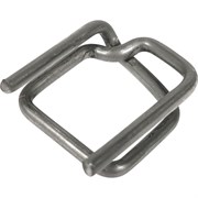 Стальная металлическая пряжка для ПП/ПЭТ ленты 15-16 мм Кордленд KREP-00174