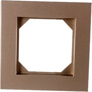 Одноместная рамка LIREGUS Эпсилон K14-245-01 E/Ch