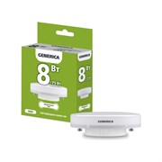Светодиодная лампа Generica LL-T80-08-230-40-GX53-G