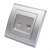 Комбинированная розетка UNIVERSAL Бриллиант