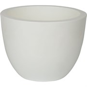 Пластиковый горшок с вкладкой liveingreen Орион белый, диам. 20 см, высота 15 см, 3.5л