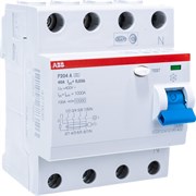 Выключатель дифференциального тока ABB F204