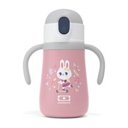 Детский термос Monbento MB Stram 360 мл pink Bunny