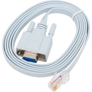 Кабель для подключения сетевого оборудования к компьютеру OSNOVO Console-RJ45-DB9F