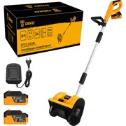 Аккумуляторный снегоуборщик DEKO ST21V