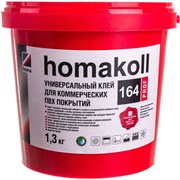 Клей для коммерческого линолеума Homakoll 300-350 г/м2, 1,3 кг