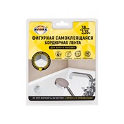 Фигурная бордюрная лента для ванн и раковин Aviora 302-104