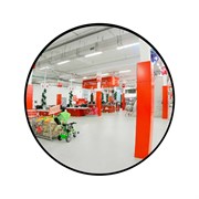 Сферическое зеркало для помещений ТЕХНОЛОГИЯ К 4197