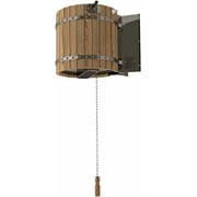 Обливное устройство для бани VVD Ливень мини деревянное обрамление ТЕРМО