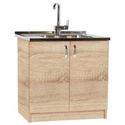 Тумба SANTREK 80*60 цвет дуб сонома (ЛДСП)