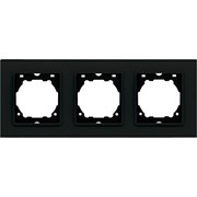 3-местная рамка Metronex Exclusive Black