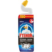 Средство для сантехники уборки туалета Туалетный утенок Супер Сила "Видимый Эффект"