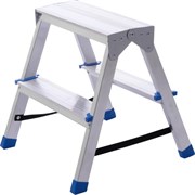 Оцинкованная двухсторонняя стремянка STAIRS OS202
