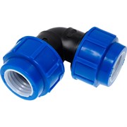 Компрессионный отвод для ПЭ труб Lammin Lm34009032032