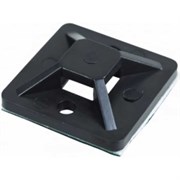 Самоклеящаяся площадка REXANT 20x20 мм, черная