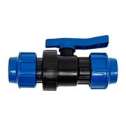 Компрессионный кран для ПЭ труб Lammin Lm34101032032