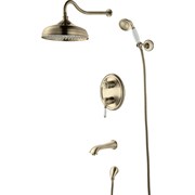 Встраиваемый смеситель для ванны и душа Lemark Villa