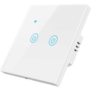 Умный двухкнопочный сенсорный выключатель Roximo SWSEN01-2W
