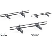 Трубчатый кровельный снегозадержатель на крышу, для металлочерепицы, профнастила KROVZAVOD 3769253