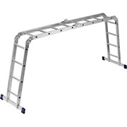 Алюминиевая шарнирная лестница Сибртех 97882