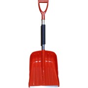 Снеговая автомобильная лопата LWI Эстет глубокая оранжевая 355x460мм