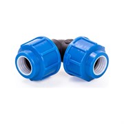 Компрессионный отвод для ПЭ труб Lammin Lm34009050050