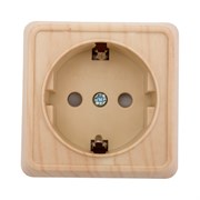 Одноместная розетка Generica ОКТАВА РСш20-3-ОС Р