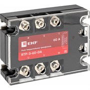 Твердотельное трехфазное реле EKF RTP-60-DA PROxima