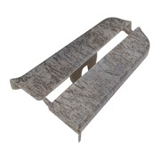 Торцевые заглушки для плинтуса DECONIKA Д-П70-Тп-Ф1 548 ЛФТ СЕР